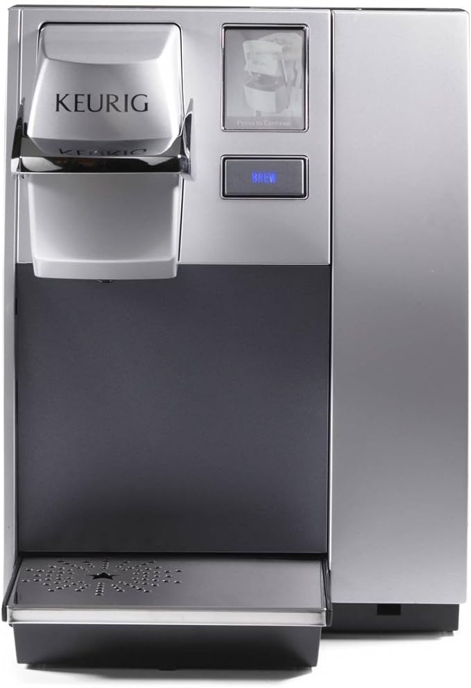 Keurig K155 Office Pro Single Cup Commercial K-Cup Pod Coffee Maker Silver &amp K-Duo 3 Month Care Brewer Maintenance Kit
