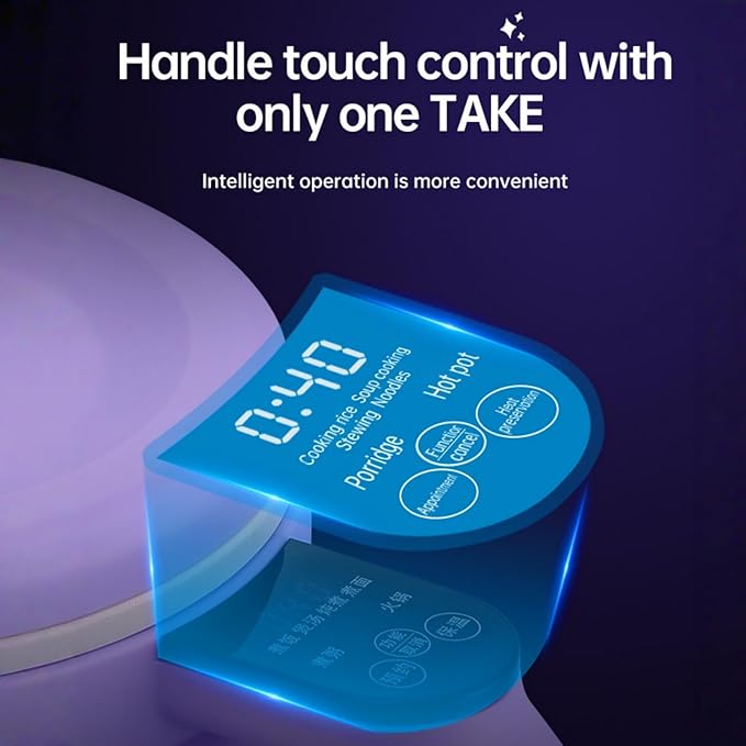Mini Rice Cooker 1.6L Small Non-Stick Electric Pot for Rice Soup &amp Steaming with 12-Hour Keep Warm Ideal for 1-3 People (green)