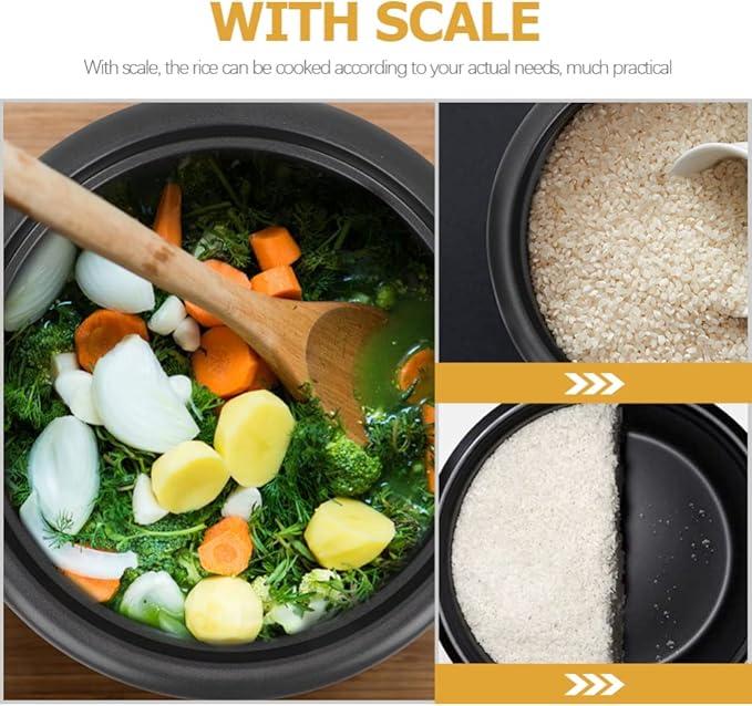 Cabilock Non-stick Rice Cooker Inner Pot Electric Cooker Accessory Multi-purpose Rice Liner for Cooking Baking More Fits Models