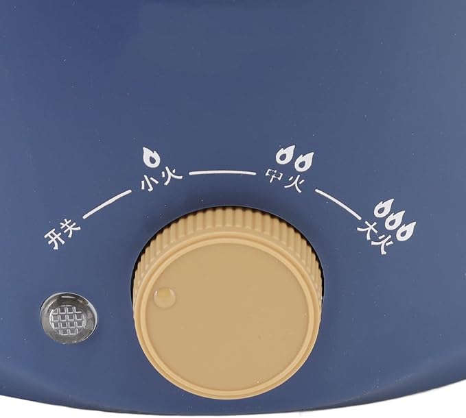 Electric Rice Cooker 3-speed Control Easy Cleaning Electric Pot Rice Cooker 800W 2.5L Large Capacity for Student Dormitory (US Plug 110V)
