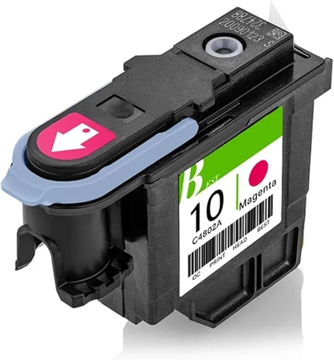 Compatible for hp10 Printhead C4800A C4801A C4802A C4803A Print Head for HP 2000C 2000Cn 2000Cse 2500 2500C 2500CM 2500CXI(1PC Black)