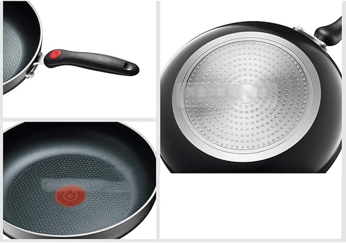 Induction Base 3 Piece Coated Nonstick Cookware Set Pots and Pans Set Kitchen Cook Ware Sets