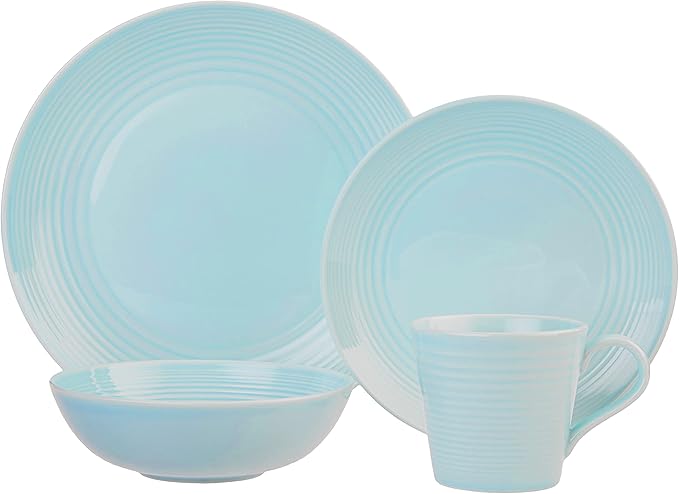 Royal Doulton Exclusively for Gordon Ramsay Maze Blue 16-Piece Dinnerware Set
