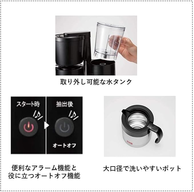 Melitta ALLFI Coffee Maker Black SKT521B