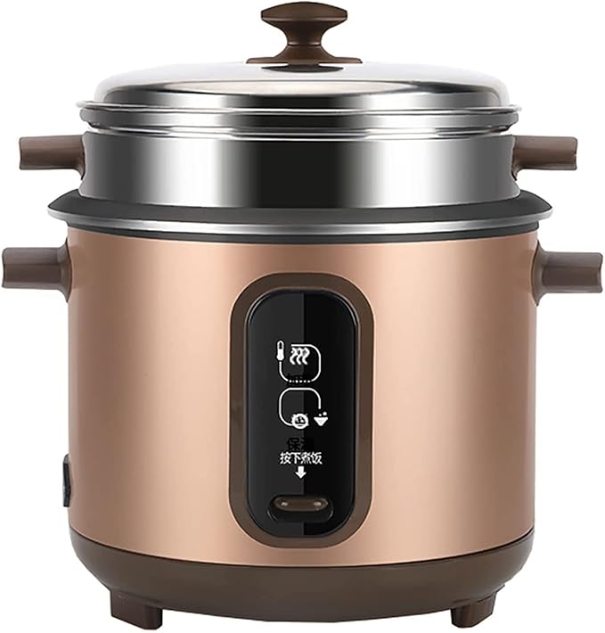Rice Cooker with Steamer Non-Stick Inner Pot Intelligent Insulation Make Rice &amp Steam Healthy Food &amp Vegetables for 1-7 People