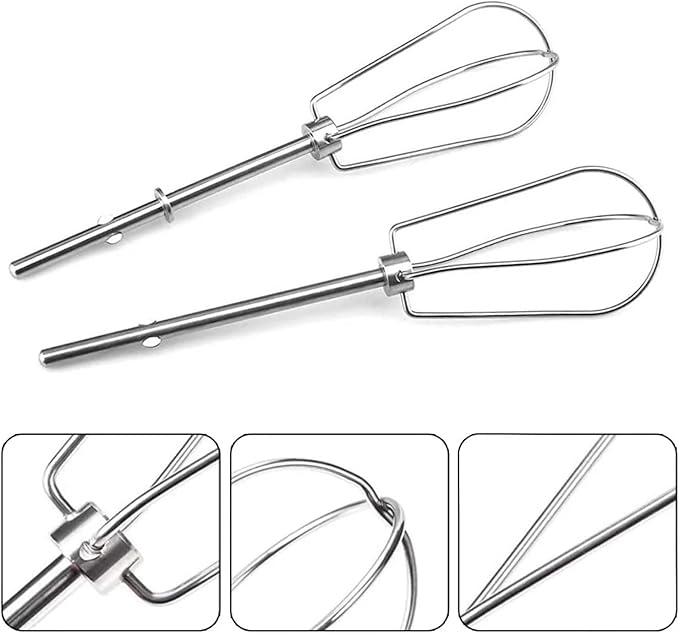 Hand Pressure Semi-automatic Egg Beater Stainless Steel Kitchen Accessories W10490648 Hand Mixer Turbo Beaters