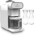 ChefWave Milkmade Non-Dairy Milk Maker Bundle with 2 Pack Resealable Glass Storage Carafes 34oz (3 Items)