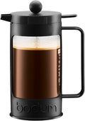 Bodum Bean 8 Cup French Press Coffee Maker 34-Ounce Black
