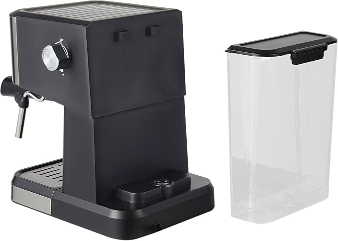 Small Drip Coffee Machine with 40 oz Carafe Hot or Iced Coffee Stainless Semi-automatic Coffee Machine for Home and Office Glass Carafe