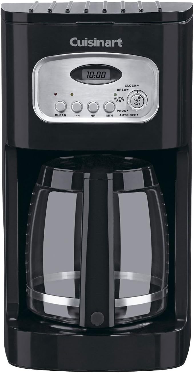 Cuisinart DCC-1100BKFR 12 Cup Coffee Maker (Renewed)Black