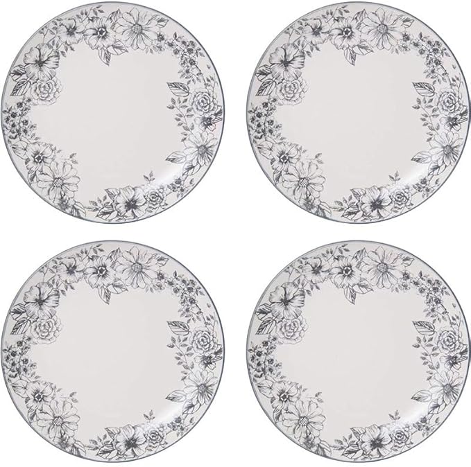 Plates Dinner Sets 16-Piece Dinnerware Set Kitchen Dinner Set Food Plate Stoneware Dish Ceramic Dishes