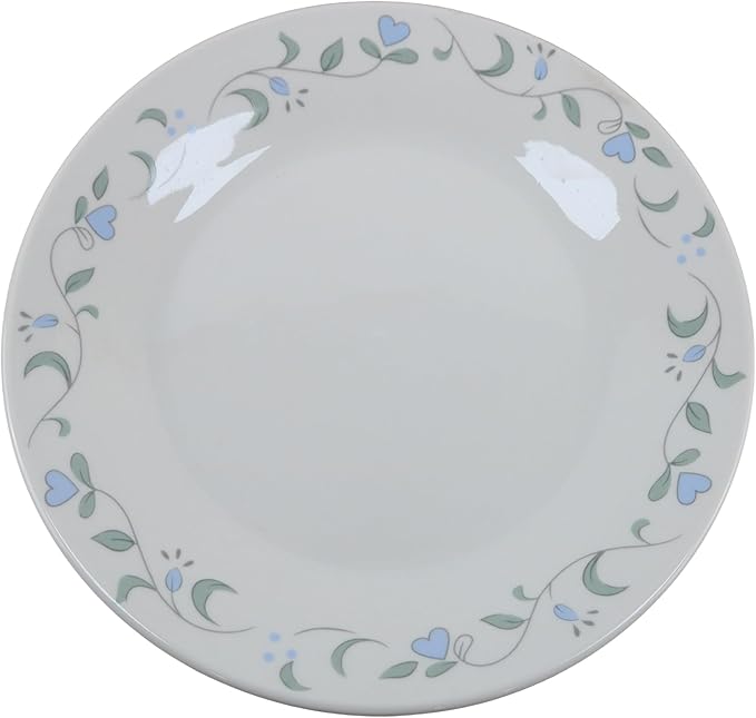 EUROSTAR Blue Meadow 16-Piece Dinnerware Set Service for 4