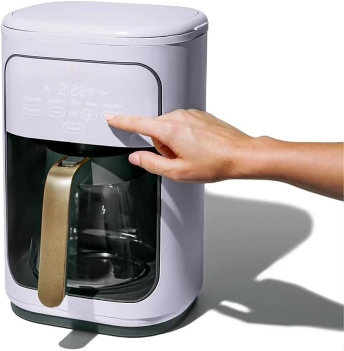 Coffee Maker 14-Cup Programmable Drip Coffee Maker with Touchscreen Controls Auto Shut-Off and Keep Warm Function