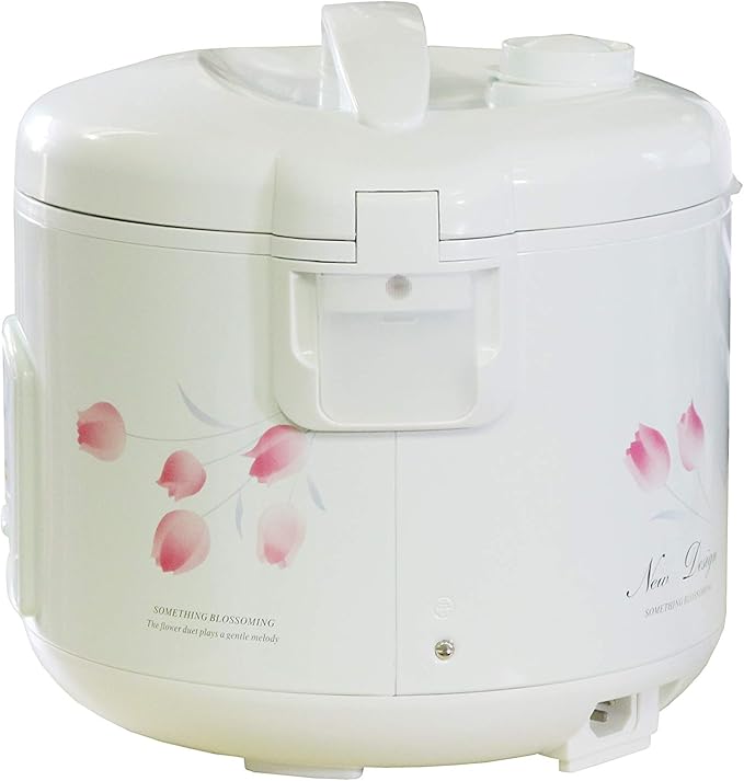 TRC-08 Cool Touch 8-Cup Rice Cooker and Warmer with Steam Basket White