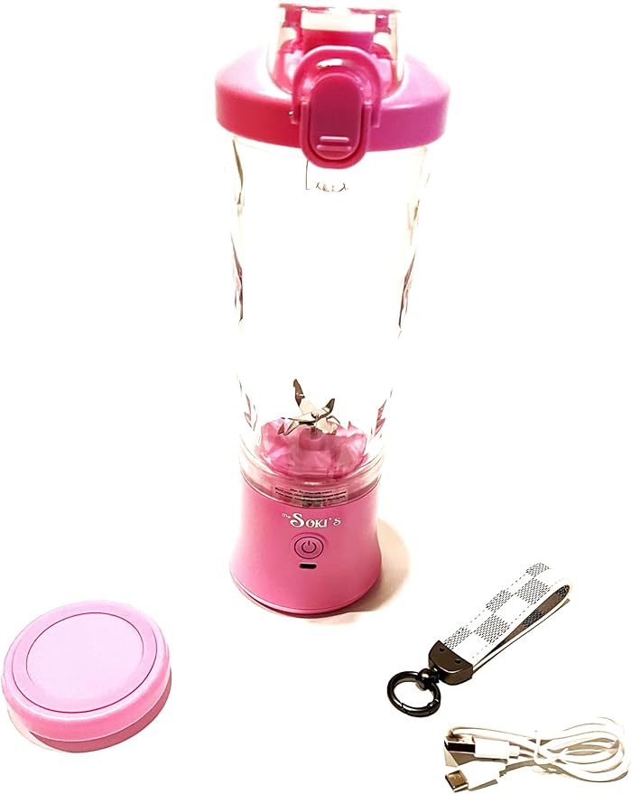 MuSOKI'S Stylish Portable Blender 600ML (Purple)