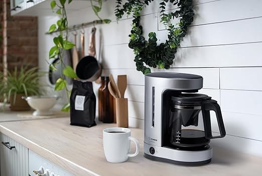 Zojirushi EC-DAC50SZ ZUTTO Coffee Maker 5 Cups Silver PFAS-free