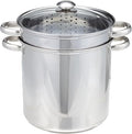 For 12 Qt 4 Piece 18/10 Stainless Steel Multi-Cookware Set w/Encapsulated Base