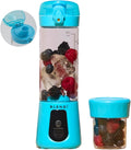 BLENDi Pro+ Portable Blender (New 2025 Model 17.5oz Turquoise) – Upgraded 120W Motor USB-C Rechargeable Cordless Personal Blender Smoothies &amp Shakes – BPA-Free Self-Cleaning Travel-Friendly