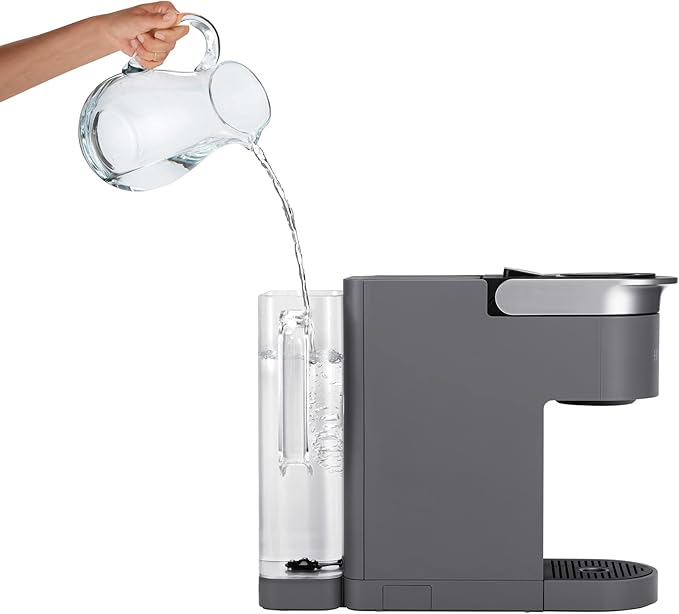 Keurig K-Supreme SMART Single Serve Coffee Maker With Wifi Compatibility 4 Brew Sizes And 66oz Removable Reservoir Compatible with Alexa Gray