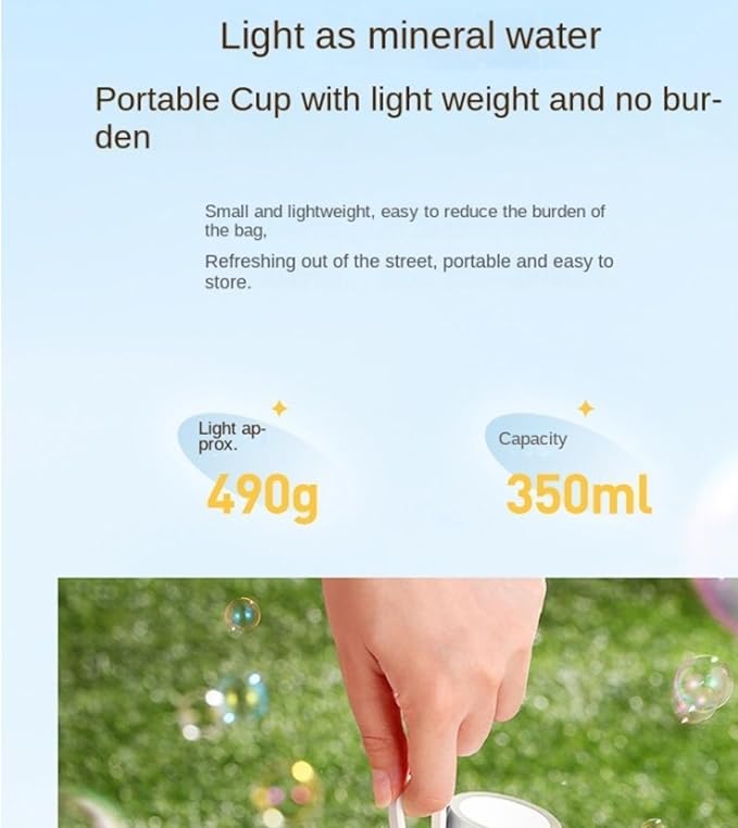 400ml Portable Mixer With Stainless Steel Blade Charging Wirelessly Fresh Juice Is Available In 30 Seconds Suitable For Office Picnics And Gym