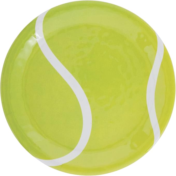 UPware 12 Piece Tennis Melamine Dinnerware Sets Outdoor Dishes Set Plates and Bowls Sets Service for 4 Rreen