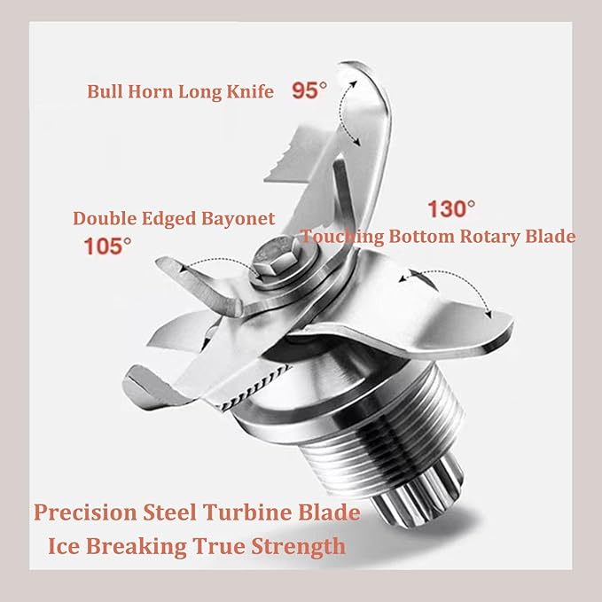 2200W Classic Blenders for KitchenGlass Jar Countertop BlenderProfessional High Speed Countertop Blender for KitchenLarge CapacityOne Click Cleaningfor Milk Tea Shops Coffee Shops