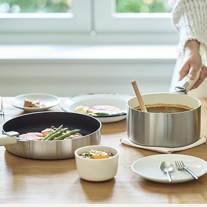sodam stainless steel Cookware Set of 3P with magic handle