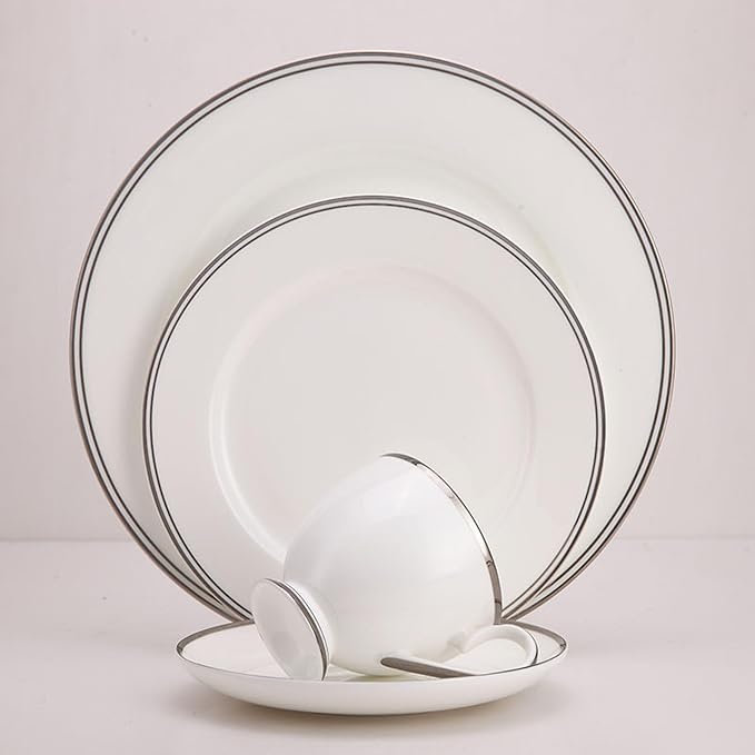 8-piece porcelain dinnerware set bone china dinnerware set dinnerware sets dishes set for 2 wedding family gathering banquet hotel for hotel banquets weddings home use Gift for mom