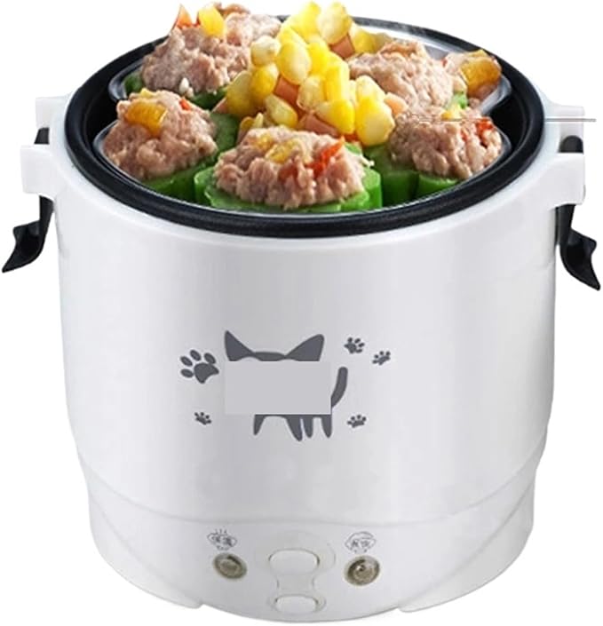 Fit for Mini Rice Cooker Portable MultiCooker Household Rice Cookers 24V 220V Pot Cooking Machine Pans Car Truck Home(12V for Car SUV)