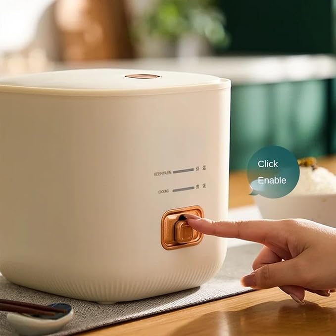 GRFIT 1.2L Electric Rice Cooker Household Multi Cooker Non-stick Food Cooker Home (Color : A) jinyi2016SHOP-1998