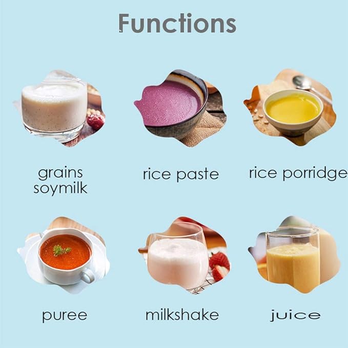Soymilk Maker Series Household Soymilk Machine 1200ml Fully Automatic Wall-Breaking Blender Mixer
