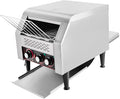 2200W Electric Commercial Conveyor Toaster 300PCS/H Restaurant Heavy Duty Industrial Toasters Stainless Steel Tray Toasting Machine Commercial Toasting Bread Bagel Toaster 300PCS Per Hour