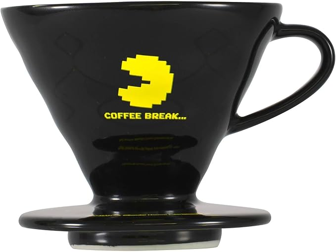 HARIO V60 Ceramic Dripper Set with PAC-MAN