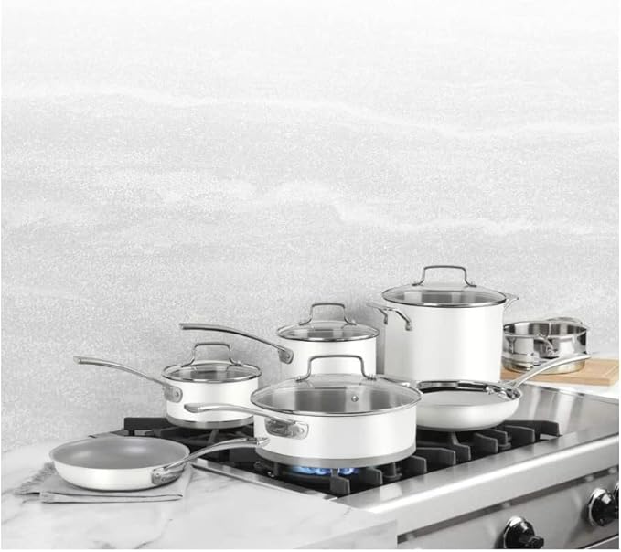 Cuisinart MW89-11 11Pc Matte White Set