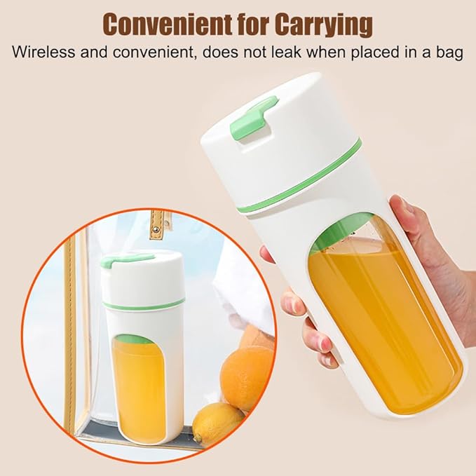 Personal Blender 480ml Small Blenders with 6-Blade Surround Blade for Home Sport Office Camping
