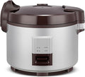 Large Rice Cooker (9L~18L) Commercial Thickened Non-stick Rice Cooker Automatic Insulation for Restaurants Canteens SchoolsUS/EU Used(15L)