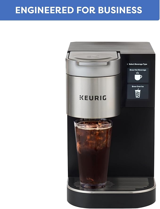 Keurig K-2550 Medium Business Single Serve Coffee Maker Plumbed Silver/Black