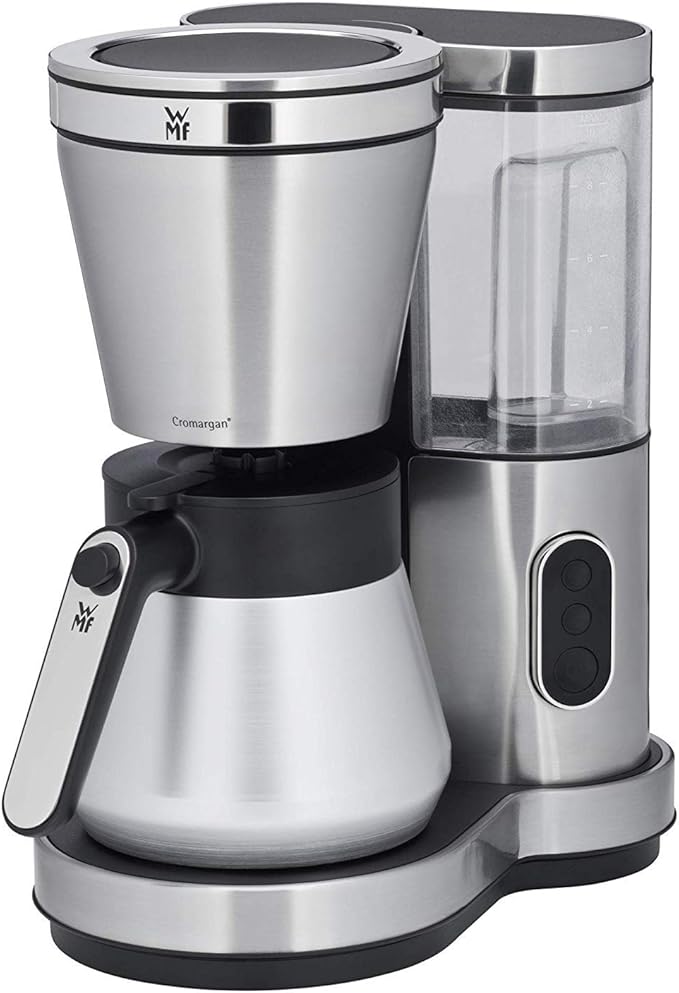 WMF Lono Aroma 800 W Drip Coffee Machine Electric Coffee Pot with Thermos Filter Coffee 8 Cups Swivelling Filter Removable Water Tank Automatic Shut-Off