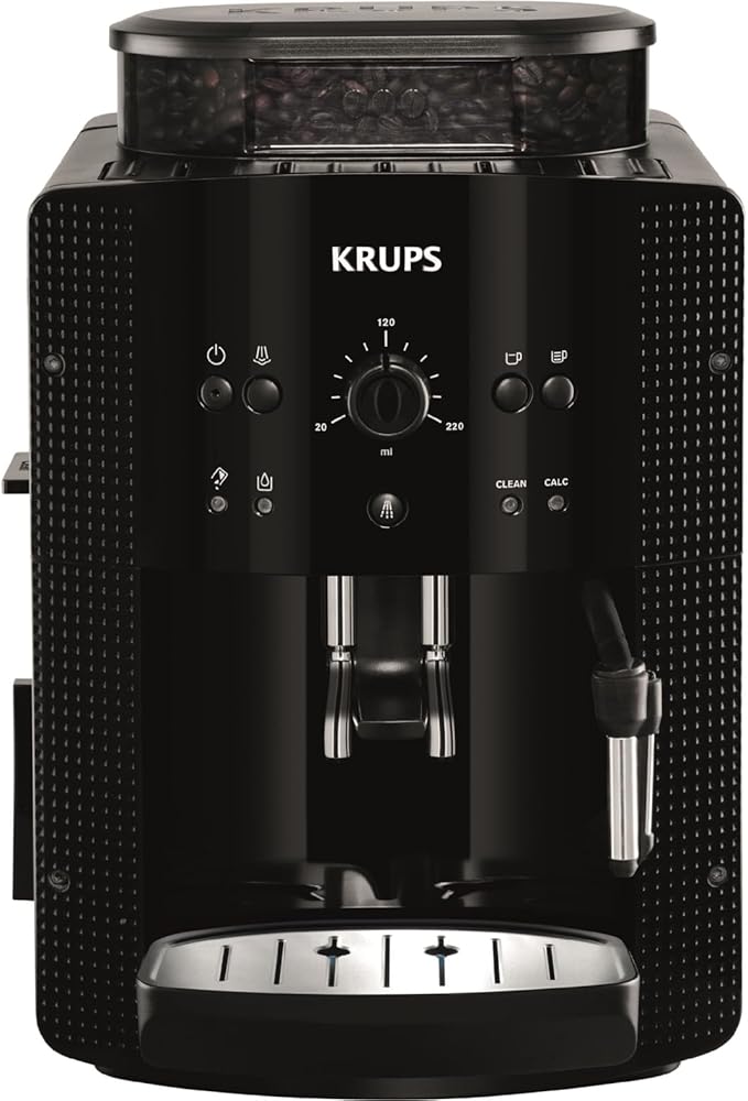 KRUPS Automatic Coffee Machine 1.8 l 15 bar CappuccinoPlus nozzle) black by Krups