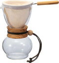 Hario Woodneck Drip Pot 480ml Olive Wood