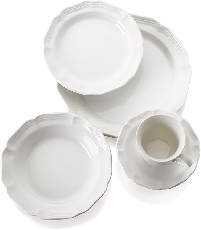 Mikasa French Countryside Stoneware Ivory 20 Pc Set