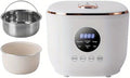 Multi Electric Rice Cooker 3L Smart Rice Cooker with 24H Reservation &amp 8H Keep Warm Function For Rice Porridge Soup White