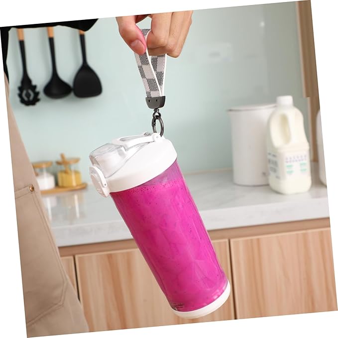 Portable Cordless Juicer Cup for Fresh Juice and Smoothies Transparent Blender with Easy Operation Stylish Design for Home Go Use