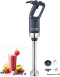 VEVOR Commercial Immersion Blender 500W Heavy Duty Hand Mixer 16 inch Stepless Variable Speed Mixer with Stainless Steel Blade Multi-Purpose Portable Mixer for Soup Sauces Mashed Potatoes Cream