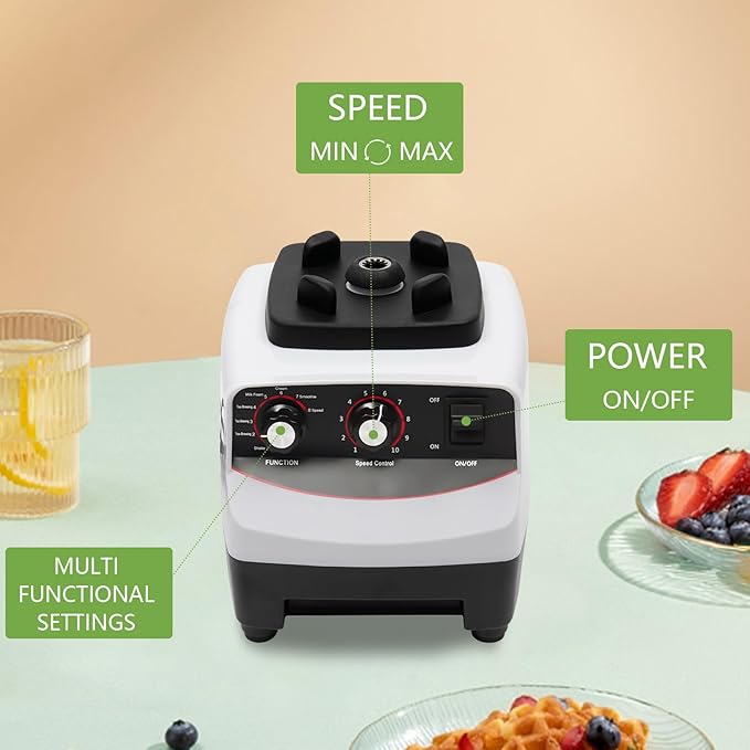 Bubble Tea Machine 1200ml 1800W Multifuction Blending Machine with 4 Different Cups 10 Gears Speed Countertop Smoothie Maker for Homes Milk Tea Shops Coffee Shops 110V 30000RPM Easy to Clean