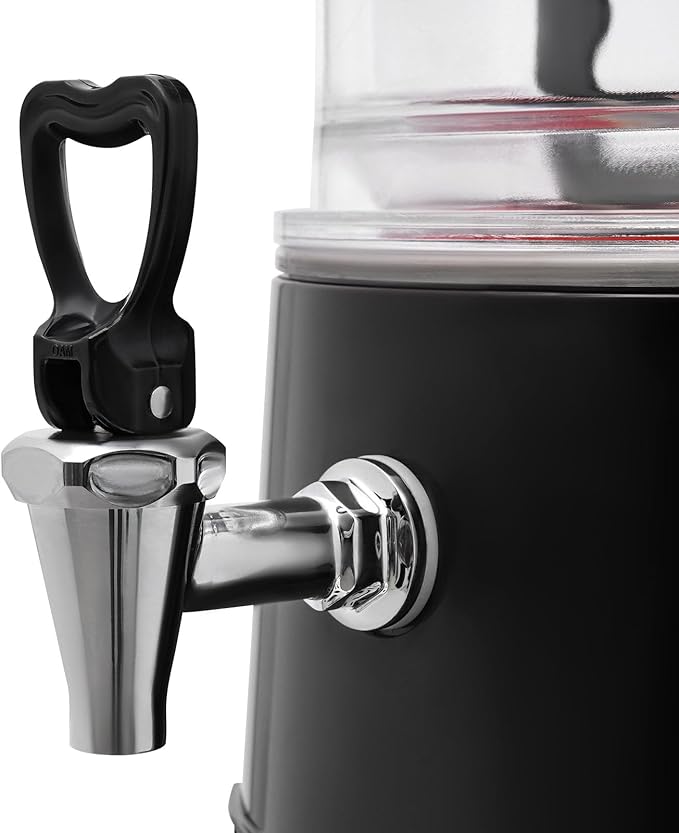 Stainless Steel Hot Chocolate Machine 5L Commercial Hot Chocolate Machine Maker Black Color