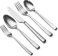 20 Piece Silverware Set for 4 EIUBUIE Premium Stainless Steel Cutlery Set Mirror Polished Flatware Sets Heavy Duty and Solid Modern Kitchen Eating Utensils Sets Include Spoons Forks Knives