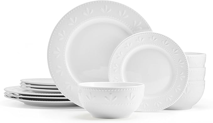 Pfaltzgraff Maddy 12 Piece Dinnerware Set Service for 4