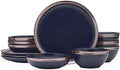 Mikasa Miller 12 Piece Dinnerware Set Service for 4 Blue