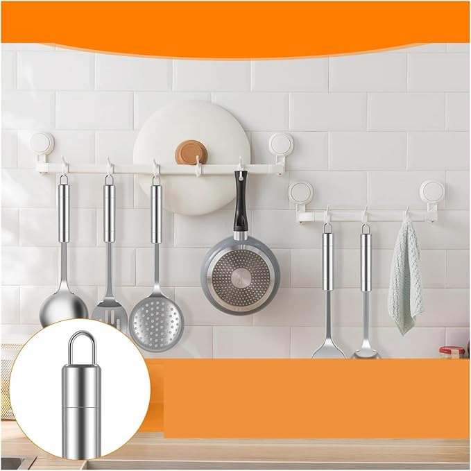 5Pcs Kitchen Cooking Utensils Set Durable Stainless Steel Tools Washable Spoons Spatula Gadgets